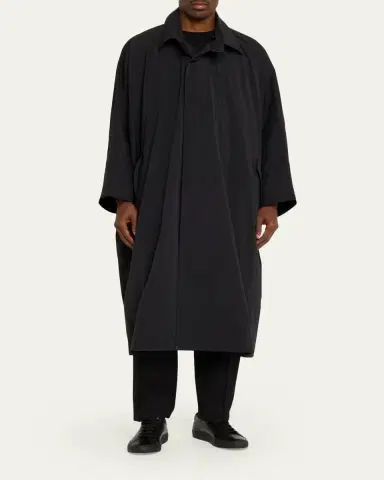 IM MEN Men's Wind Oversized Taffeta Coat | Thumbnail 2