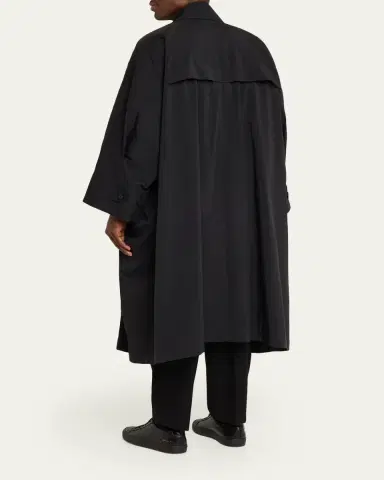 IM MEN Men's Wind Oversized Taffeta Coat | Thumbnail 3