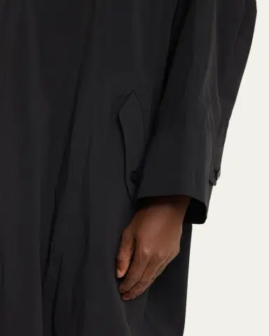 IM MEN Men's Wind Oversized Taffeta Coat | Thumbnail 5