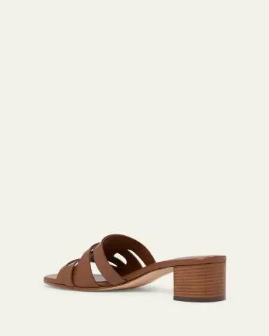 Gianvito Rossi 45mm Calfskin Leather Mule Sandals | Thumbnail 2 Gianvito Rossi 45mm Calfskin Leather Mule Sandals | Thumbnail 2