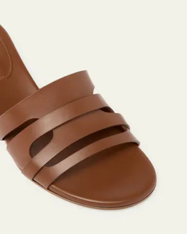 Gianvito Rossi 45mm Calfskin Leather Mule Sandals | Thumbnail 3 Gianvito Rossi 45mm Calfskin Leather Mule Sandals | Thumbnail 3