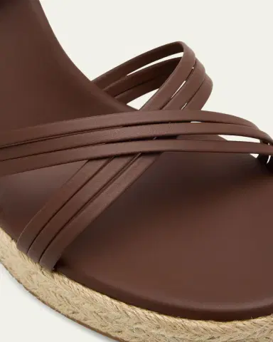 Gianvito Rossi 70mm Strappy Leather Espadrille Platform Sandals | Thumbnail 5 Gianvito Rossi 70mm Strappy Leather Espadrille Platform Sandals | Thumbnail 5
