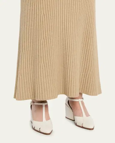 Gabriela Hearst Hawes Leather T-Strap Block-Heel Pumps | Thumbnail 6 Gabriela Hearst Hawes Leather T-Strap Block-Heel Pumps | Thumbnail 6