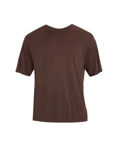 Rick Owens Men's Viscose & Silk Crewneck T-Shirt | Thumbnail 1