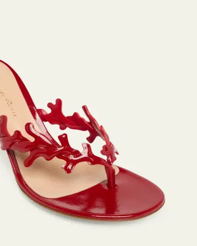 Gianvito Rossi 70mm Ocean Patent Leather Thong Sandals | Thumbnail 3 Gianvito Rossi 70mm Ocean Patent Leather Thong Sandals | Thumbnail 3