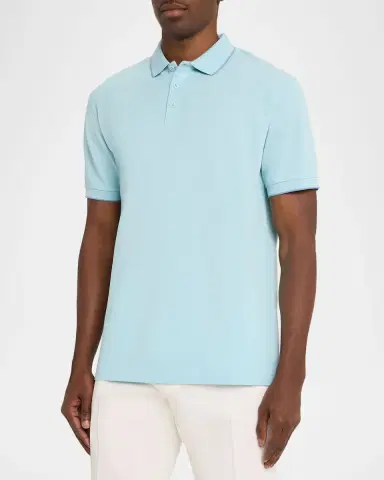 Giorgio Armani Men's Cotton Pique Polo Shirt | Thumbnail 8 Giorgio Armani Men's Cotton Pique Polo Shirt | Thumbnail 8