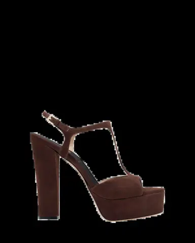 Tom Ford 130mm Angelina Suede Platform Sandals | Thumbnail 2