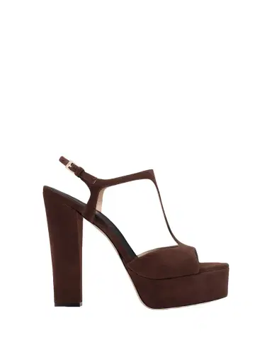 Tom Ford 130mm Angelina Suede Platform Sandals | Thumbnail 1
