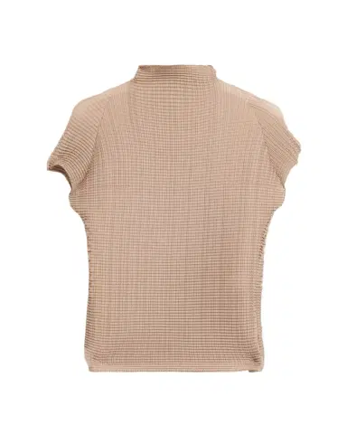 Issey Miyake Wooly Pleats Mock-Neck Top | Thumbnail 1