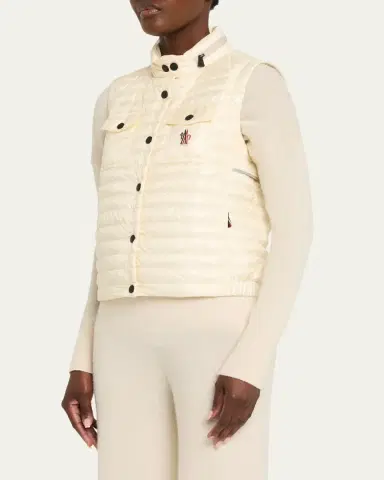 Moncler Gumiane Hooded Down Vest | Thumbnail 4