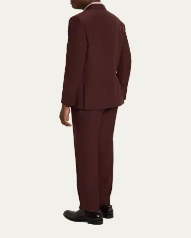 Brioni Men's Wool Peak Lapel Two-Piece Suit | Thumbnail 3 Brioni Men's Wool Peak Lapel Two-Piece Suit | Thumbnail 3