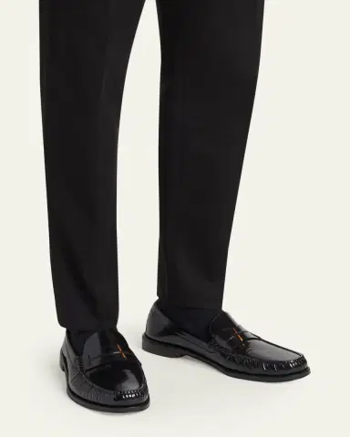 Tom Ford Men's Oliver Leather Penny Loafers | Thumbnail 2 Tom Ford Men's Oliver Leather Penny Loafers | Thumbnail 2