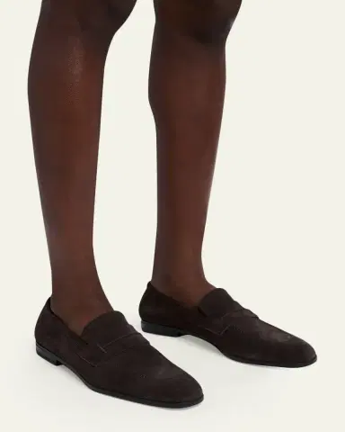Tom Ford Men's Oliver Leather Penny Loafers | Thumbnail 6 Tom Ford Men's Oliver Leather Penny Loafers | Thumbnail 6