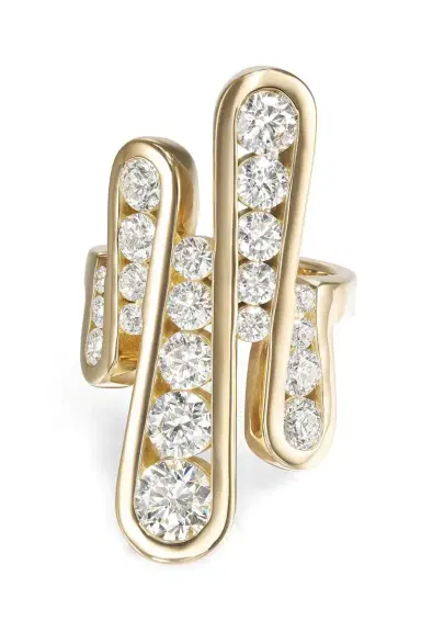 Melissa Kaye Diamond Large Daphne Joy Ring | Thumbnail 1