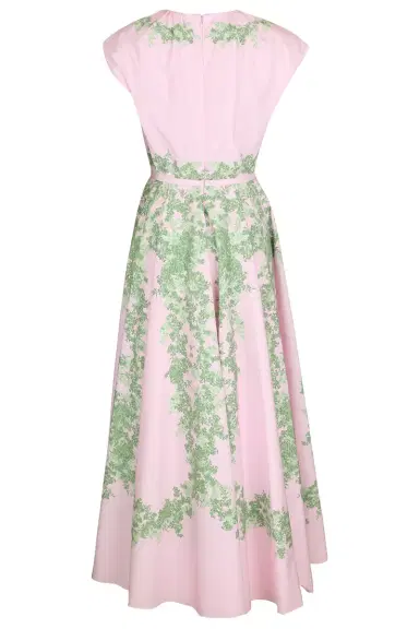 Giambattista Valli Floral Cap Sleeve Garland Dress | Thumbnail 5