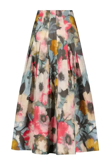 Lela Rose Floral Drape Full Skirt | Thumbnail 1