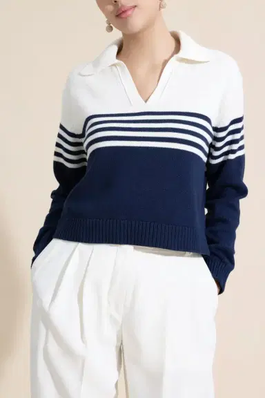 Simkhai Jules Polo - Midnight Stripe | Thumbnail 2