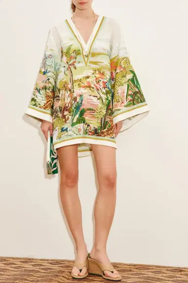 ALÉMAIS Jungle Boogie Mini Dress | Thumbnail 2