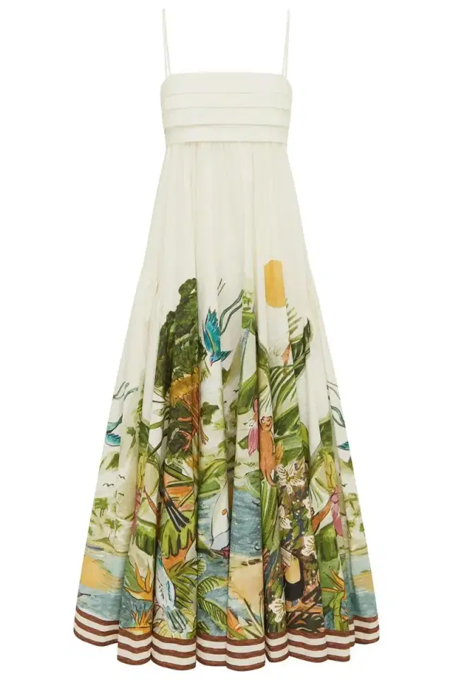 ALEMAIS Toucan Tango Midi Dress