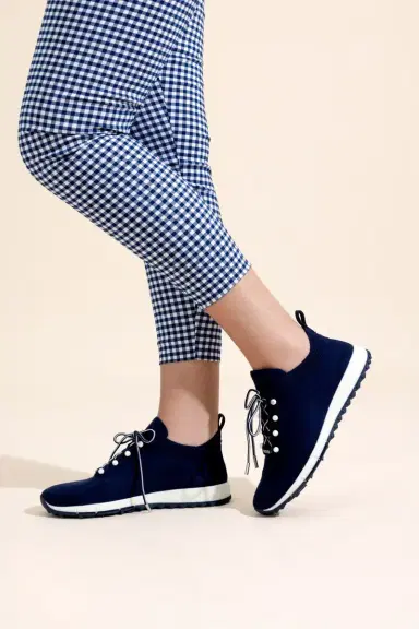 Jimmy Choo Veles Trainer - V Marine Mix | Thumbnail 2