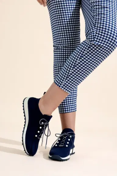 Jimmy Choo Veles Trainer - V Marine Mix | Thumbnail 3
