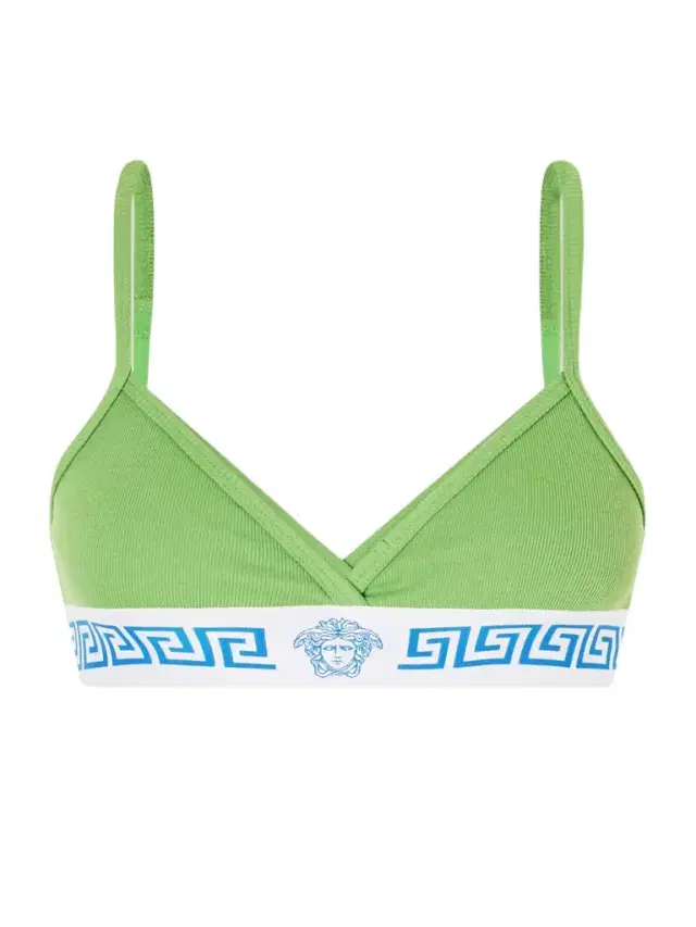 Ribbed Cotton-blend Jersey Bralette