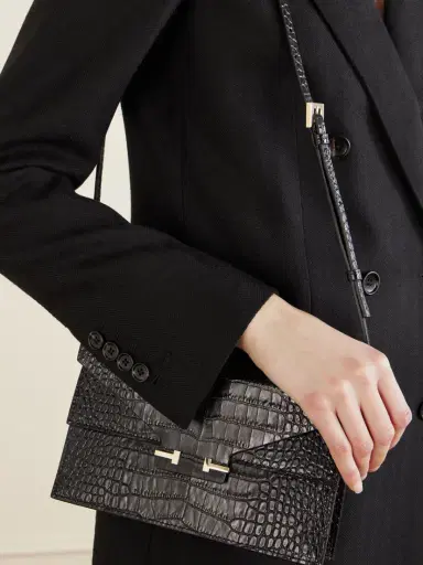 Tom Ford Croc-effect Patent-leather Shoulder Bag | Thumbnail 3 Tom Ford Croc-effect Patent-leather Shoulder Bag | Thumbnail 3