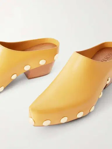 Bottega Veneta Gondola Studded Leather Clogs | Thumbnail 5