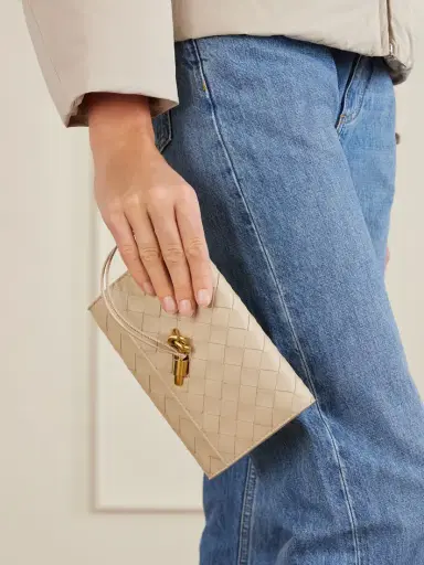 Bottega Veneta Andiamo Intrecciato Leather Pouch | Thumbnail 2