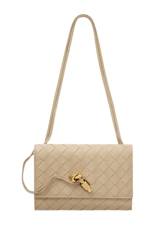 Andiamo Intrecciato Leather Pouch