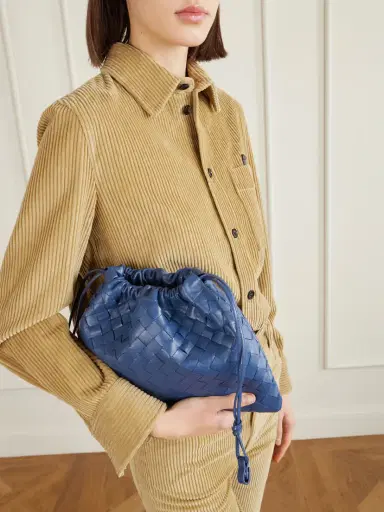 Bottega Veneta Dustbag Intrecciato Leather Pouch | Thumbnail 2 Bottega Veneta Dustbag Intrecciato Leather Pouch | Thumbnail 2