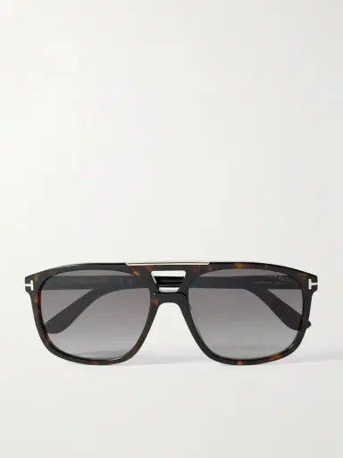 Tom Ford Briana Aviator-style Tortoiseshell Acetate Sunglasses | Thumbnail 6
