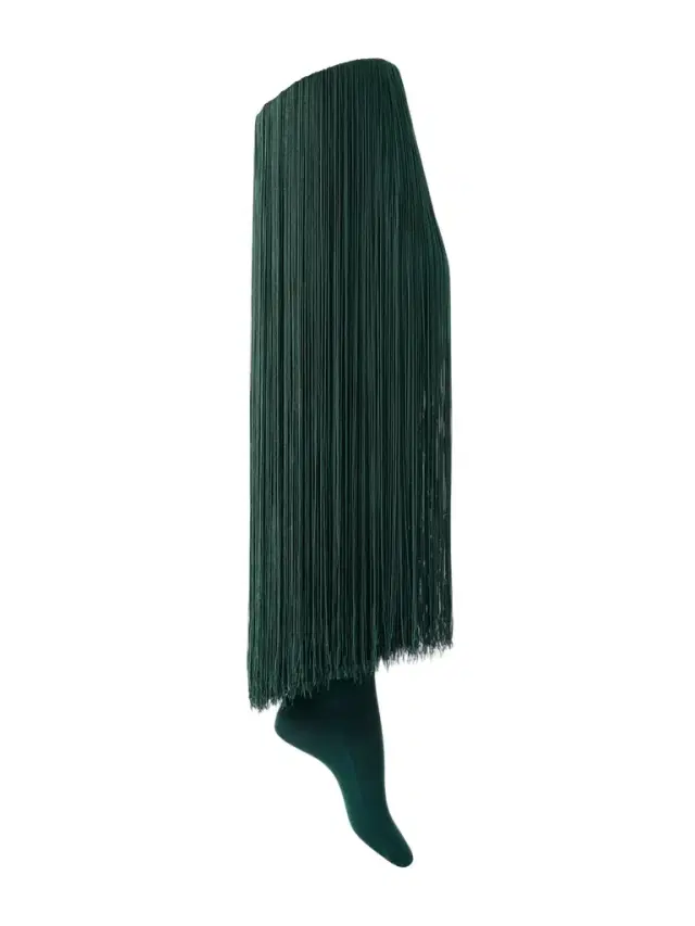 Alaïa Fringed Knit High Socks