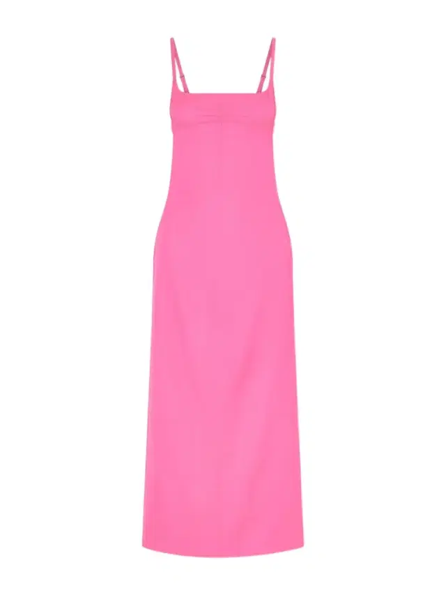 Satin Midi Dress