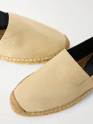 Saint Laurent Embroidered Canvas Espadrilles | Thumbnail 5 Saint Laurent Embroidered Canvas Espadrilles | Thumbnail 5