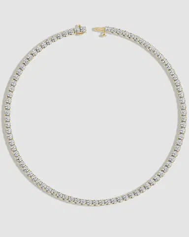 Jennifer Fisher JF Lab - Cushion Cut Tennis Necklace | Thumbnail 2