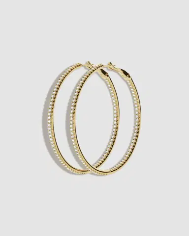 Jennifer Fisher JF Lab - 2 Thread Hoops | Thumbnail 2 Jennifer Fisher JF Lab - 2 Thread Hoops | Thumbnail 2