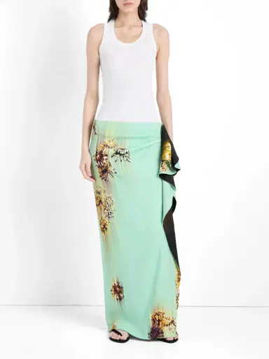 Proenza Schouler Cella Matte Double Crepe Maxi Skirt | Thumbnail 2 Proenza Schouler Cella Matte Double Crepe Maxi Skirt | Thumbnail 2
