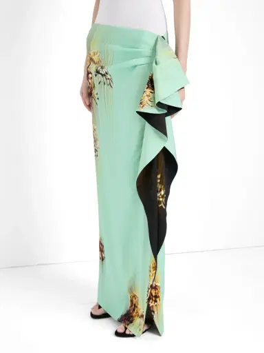 Proenza Schouler Cella Matte Double Crepe Maxi Skirt | Thumbnail 5 Proenza Schouler Cella Matte Double Crepe Maxi Skirt | Thumbnail 5