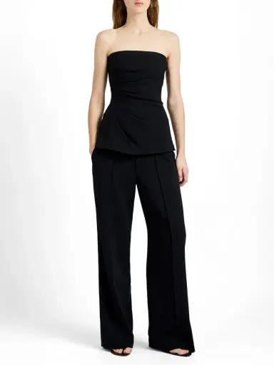 Proenza Schouler Damea Matte Double Crepe Strapless Top | Thumbnail 2