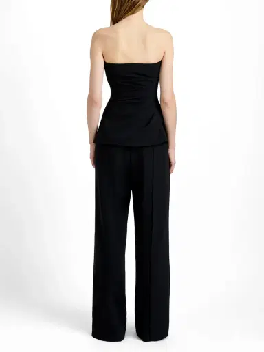 Proenza Schouler Damea Matte Double Crepe Strapless Top | Thumbnail 3