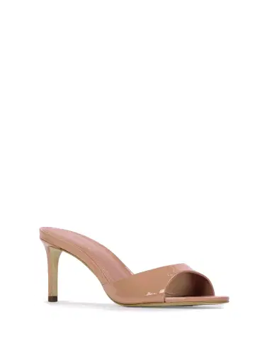 Black Suede Studio Freddie 65 Mid-Heel Mules | Thumbnail 2