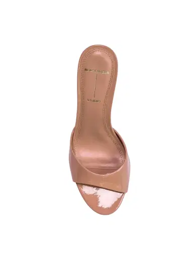 Black Suede Studio Freddie 65 Mid-Heel Mules | Thumbnail 4