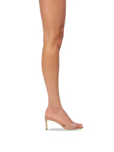 Black Suede Studio Freddie 65 Mid-Heel Mules | Thumbnail 5
