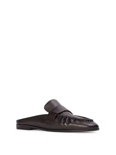 Black Suede Studio Gabby Loafer Mules | Thumbnail 3 Black Suede Studio Gabby Loafer Mules | Thumbnail 3