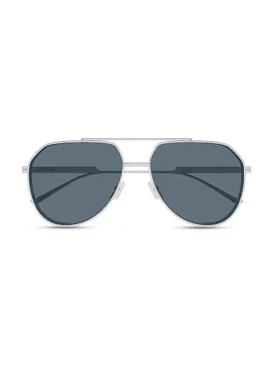 Bottega Veneta Men's Light Ribbon 60MM Pilot Metal Sunglasses | Thumbnail 2 Bottega Veneta Men's Light Ribbon 60MM Pilot Metal Sunglasses | Thumbnail 2