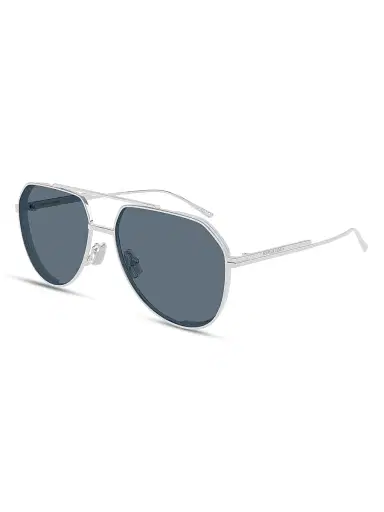 Bottega Veneta Men's Light Ribbon 60MM Pilot Metal Sunglasses | Thumbnail 1 Bottega Veneta Men's Light Ribbon 60MM Pilot Metal Sunglasses | Thumbnail 1