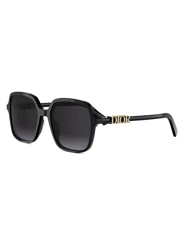 Dior Women's Treasure S1I 54MM Square Sunglasses - Black