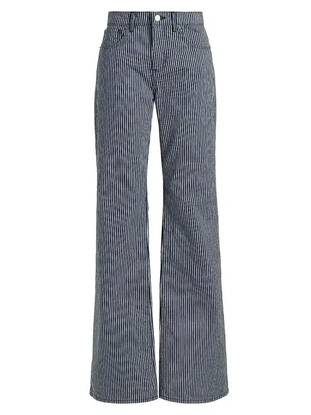 Women's Celia Striped Jeans - Railroad Stripe Rinse