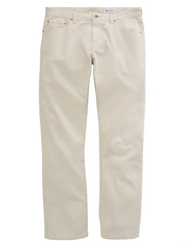 AG Jeans Men's Protégé Classic Corduroy Straight Jeans - Pumice